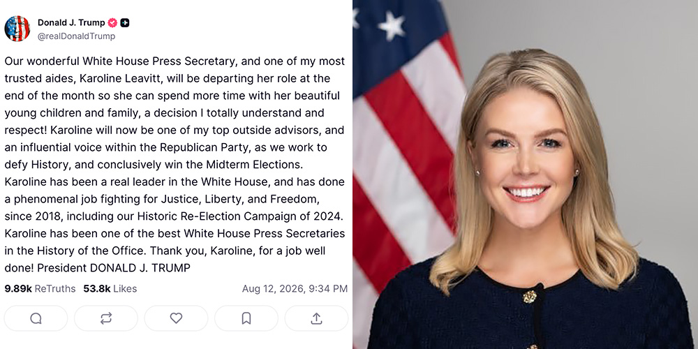 TruthSocial-Post_Donald-Trump_Karoline-Leavitt_1000x500px